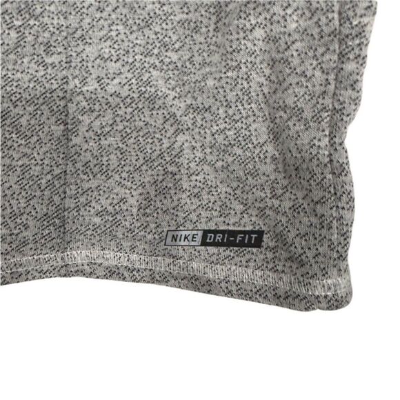 Hurley Black and Gray speckled full zip Hoodie, Nike Dri-Fit technology size S - Picture 8 of 9